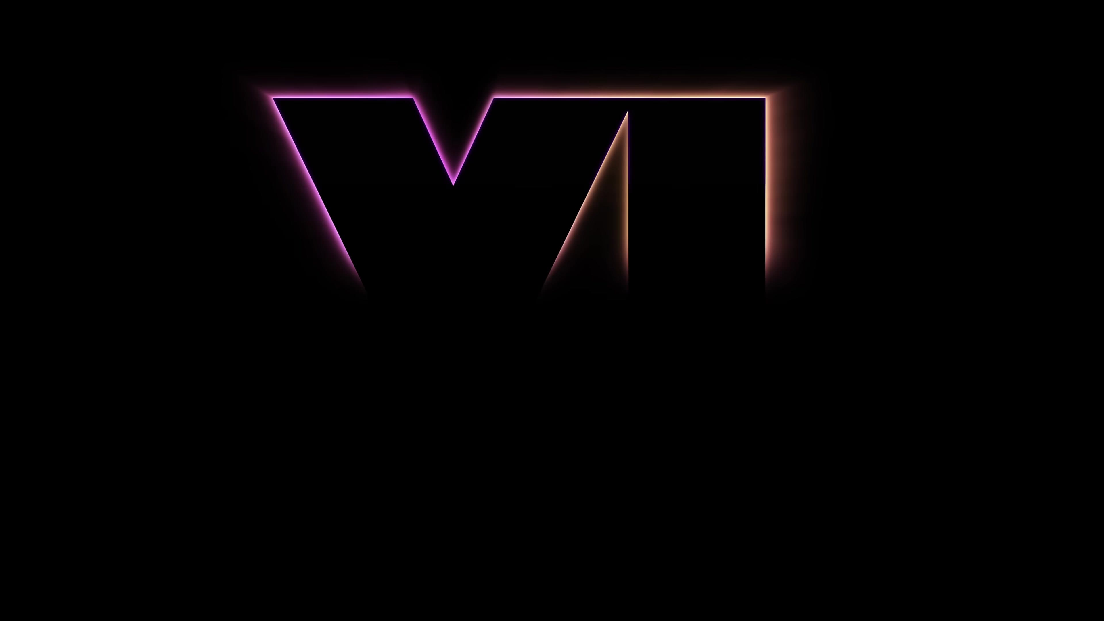 Official GTA VI logo art with a Vice City sunset and palm trees.